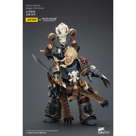 JoyToy Space Marine - Lupi Spaziali - Geigor Fell-Hand - 1/18 - L'Eresia di Horus