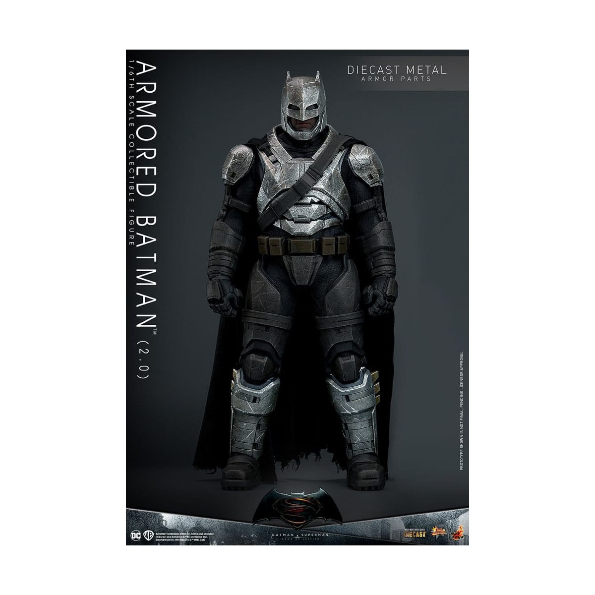 Hot Toys - DC Comics - Armored Batman 2.0 - Batman v Superman - MMS 1/6