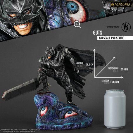Kitsune - Berserk - Statua in pvc GUTS BERSERKER 1/8