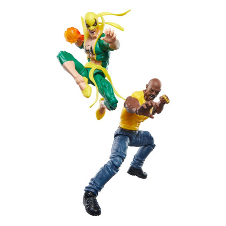 Marvel Legends - Iron Fist e Luke Cage 2 pack - I Difensori Marvel 85° Anniversario
