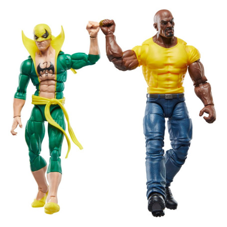 Marvel Legends - Iron Fist e Luke Cage 2 pack - I Difensori Marvel 85° Anniversario