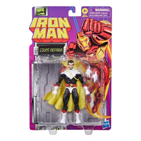 Marvel Legends Iron Man - Conte Nefaria - Carta retrò