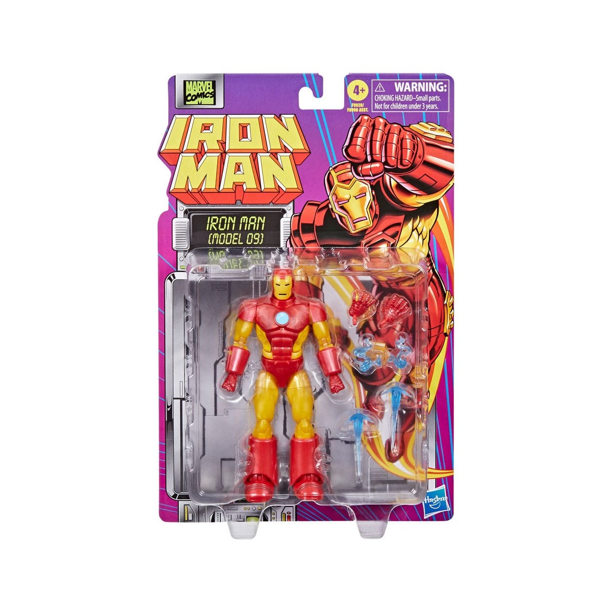 Marvel Legends Iron Man Modello 09 - Retro Carded