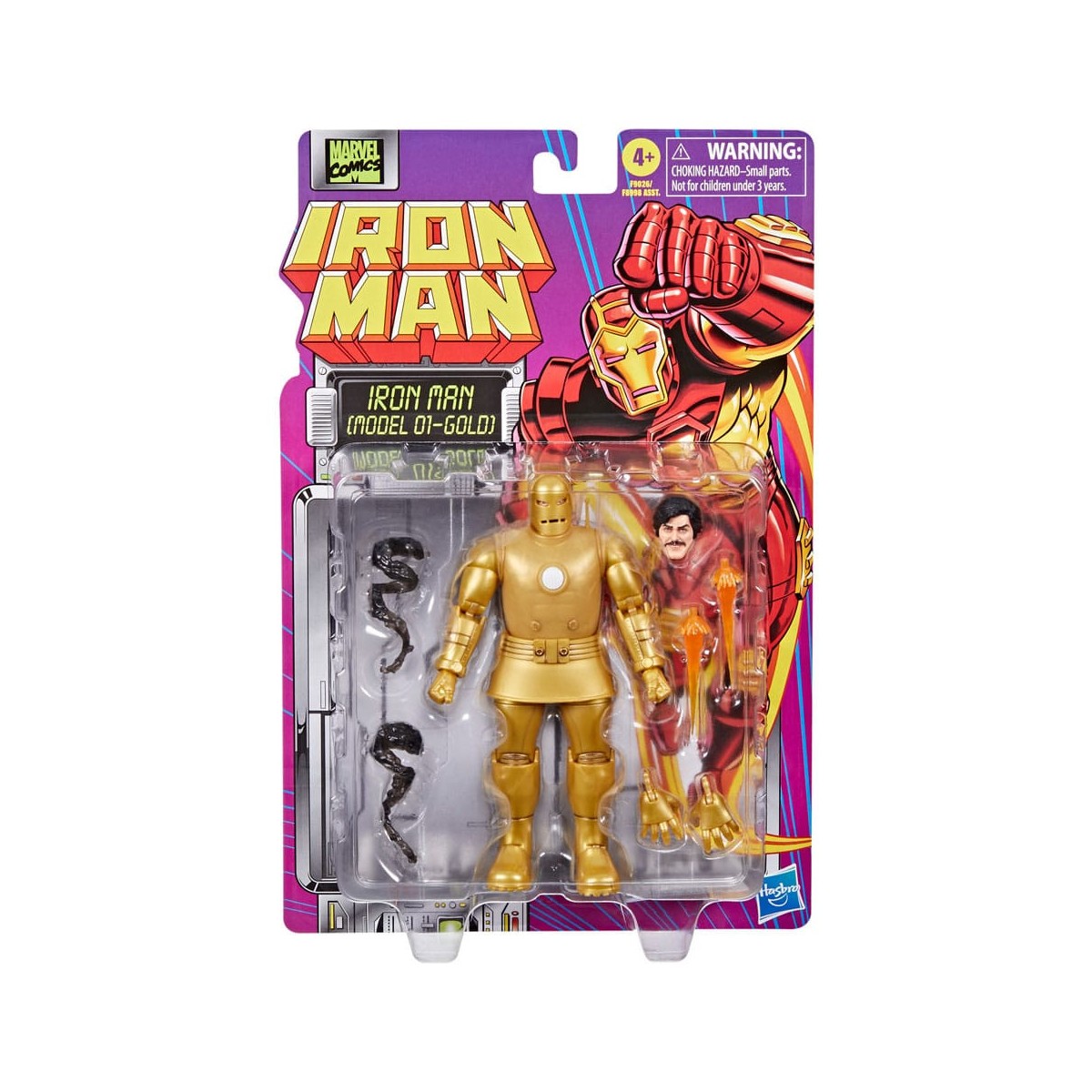 Marvel Legends Iron Man Modello 09 - Retro Carded