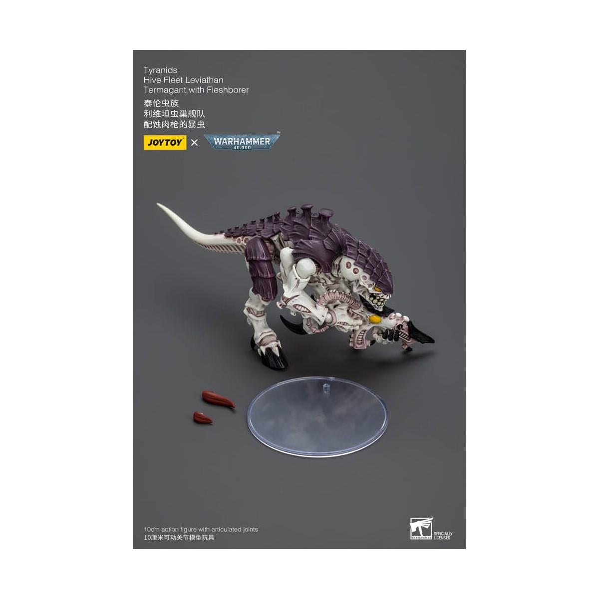JoyToy Tiranidi - Flotta dell'alveare Leviathan Termagant con Fleshborer 1/18 - Warhammer 40K
