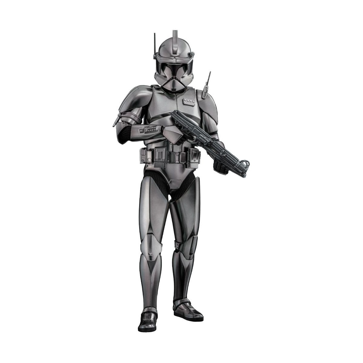 Hot Toys Star Wars - Comandante Cody Versione Cromata Esclusiva MMS 1/6