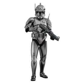 Hot Toys Star Wars - Comandante Cody Versione Cromata Esclusiva MMS 1/6