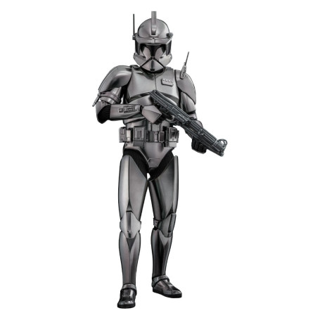 Hot Toys Star Wars - Comandante Cody Versione Cromata Esclusiva MMS 1/6