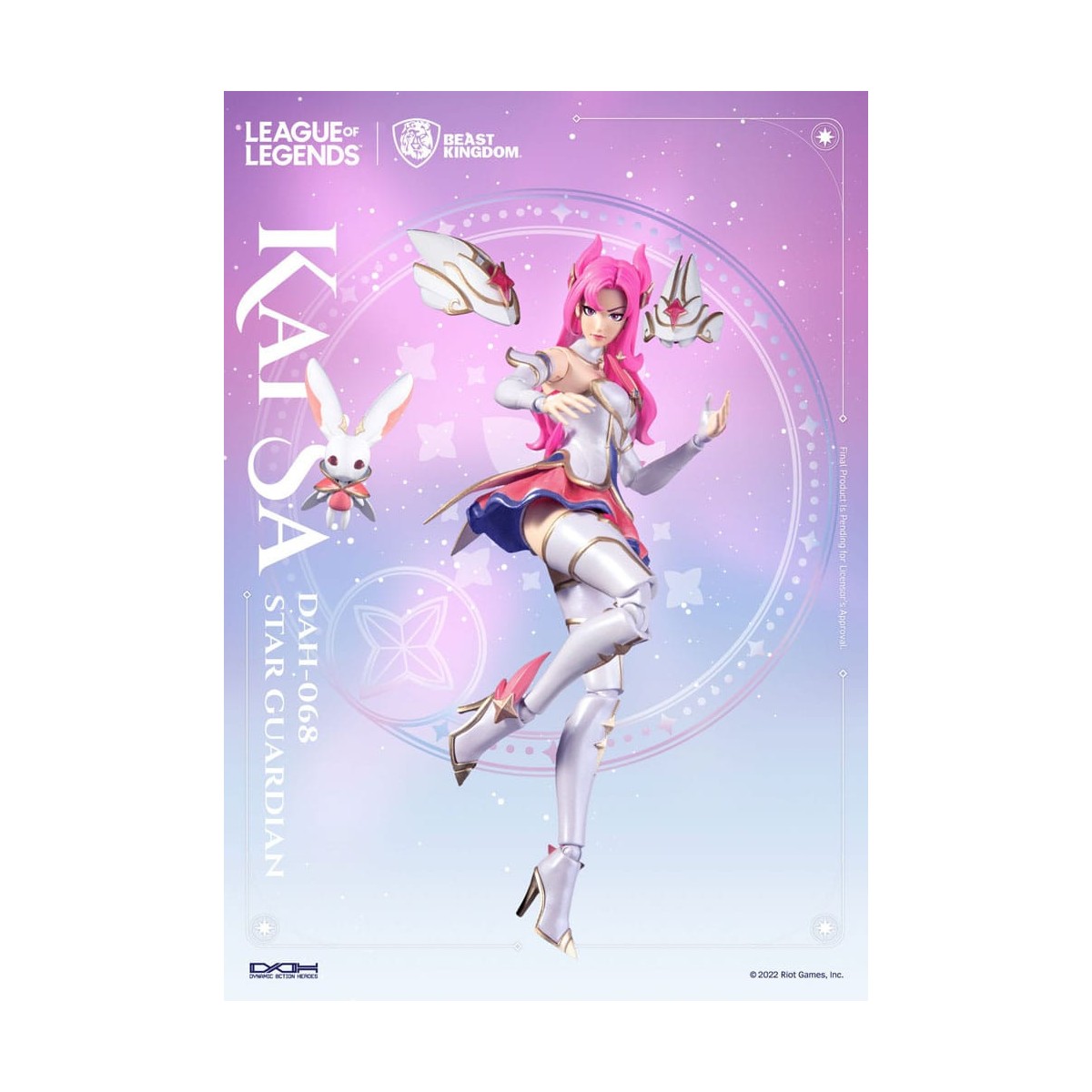 Beast Kingdom - Star Guardian Kai'Sa - 1/9 Eroi d'azione dinamici LOL