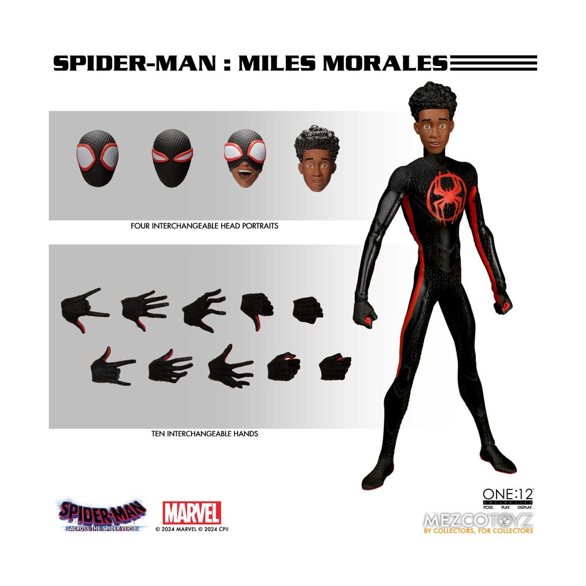 Mezco One 12 - Miles Morales - Marvel Across the Spider-Verse