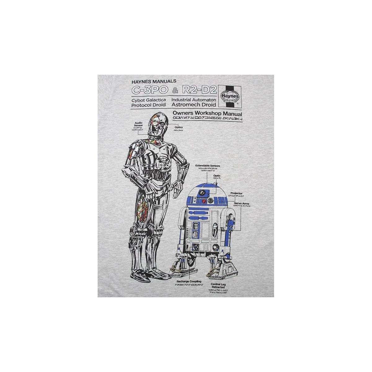 Star Wars T-Shirt Haynes - R2-D2 & C-3PO