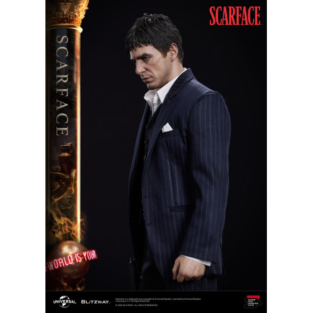 Statua in scala superba Blitzway - Tony Montana 1/4 - Scarface