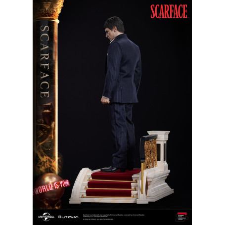 Statua in scala superba Blitzway - Tony Montana 1/4 - Scarface