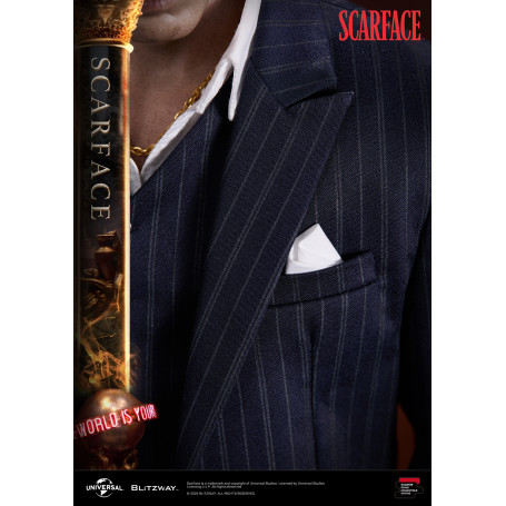 Statua in scala superba Blitzway - Tony Montana 1/4 - Scarface