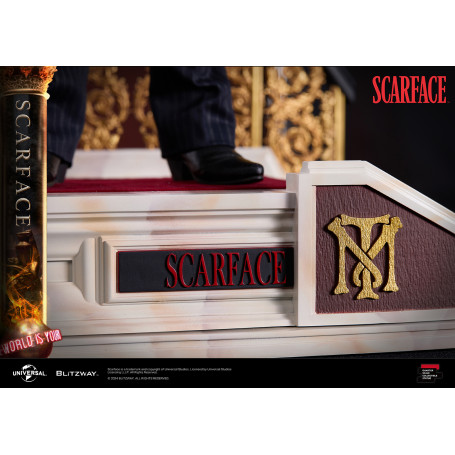 Statua in scala superba Blitzway - Tony Montana 1/4 - Scarface