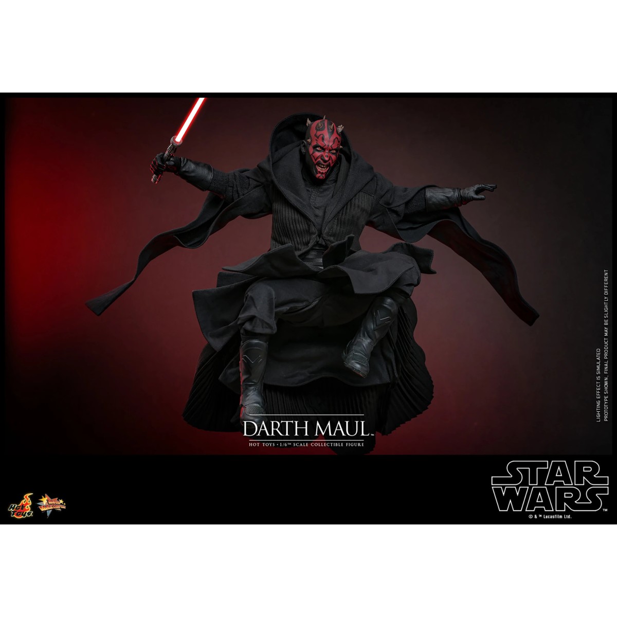 Hot Toys Star Wars La minaccia fantasma - Darth Maul 2.0 Edizione da collezione MMS 1/6