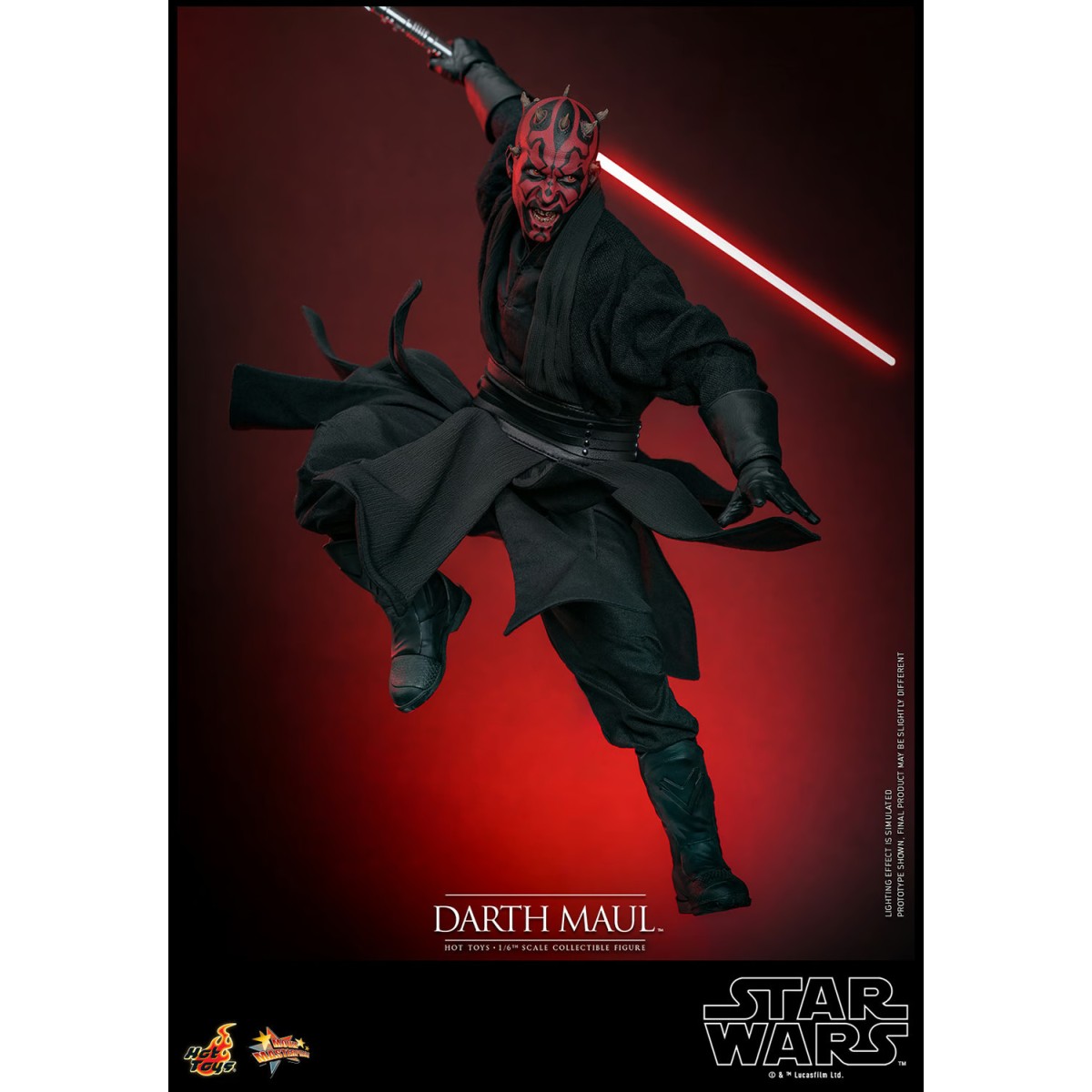 Hot Toys Star Wars La minaccia fantasma - Darth Maul 2.0 Edizione da collezione MMS 1/6