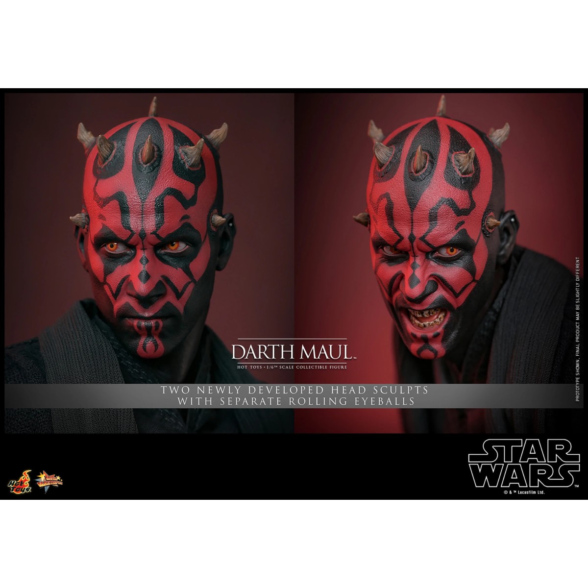 Hot Toys Star Wars La minaccia fantasma - Darth Maul 2.0 Edizione da collezione MMS 1/6