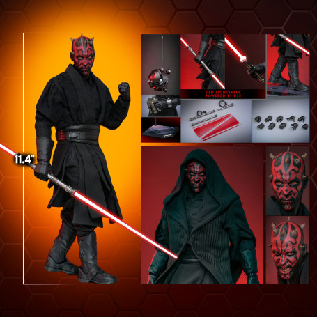 Hot Toys Star Wars La minaccia fantasma - Darth Maul 2.0 Edizione da collezione MMS 1/6