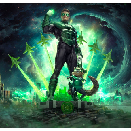 Iron Studios DC Comics - Lanterna Verde scatenata BDS Arts Scala 1/10