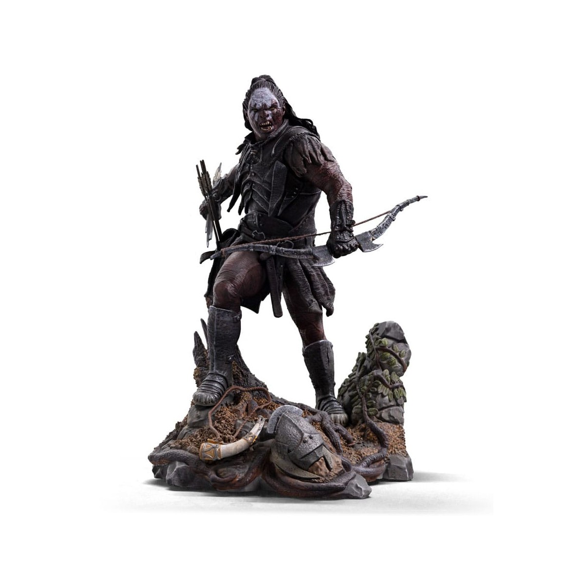 Iron Studios - Lurtz, capo Uruk-Hai - Il Signore degli Anelli - LOTR BDS Art Scala 1/10