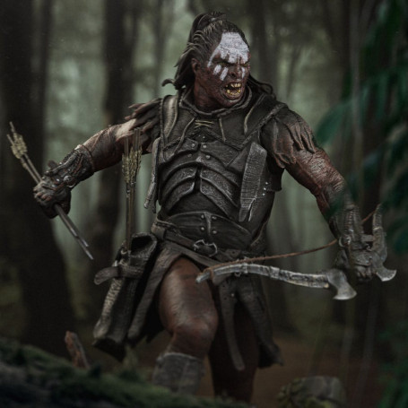 Iron Studios - Lurtz, capo Uruk-Hai - Il Signore degli Anelli - LOTR BDS Art Scala 1/10