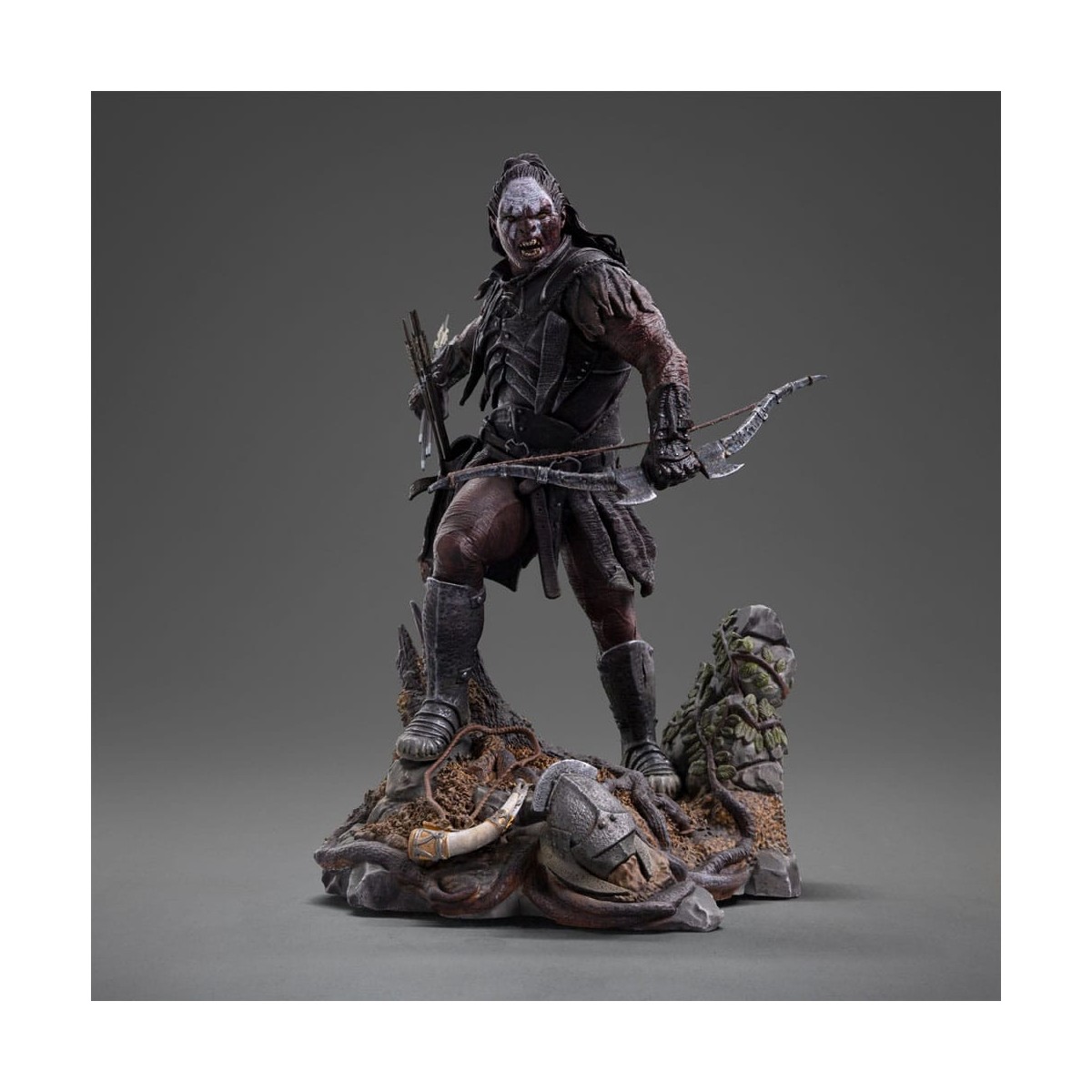Iron Studios - Lurtz, capo Uruk-Hai - Il Signore degli Anelli - LOTR BDS Art Scala 1/10
