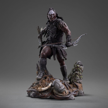 Iron Studios - Lurtz, capo Uruk-Hai - Il Signore degli Anelli - LOTR BDS Art Scala 1/10