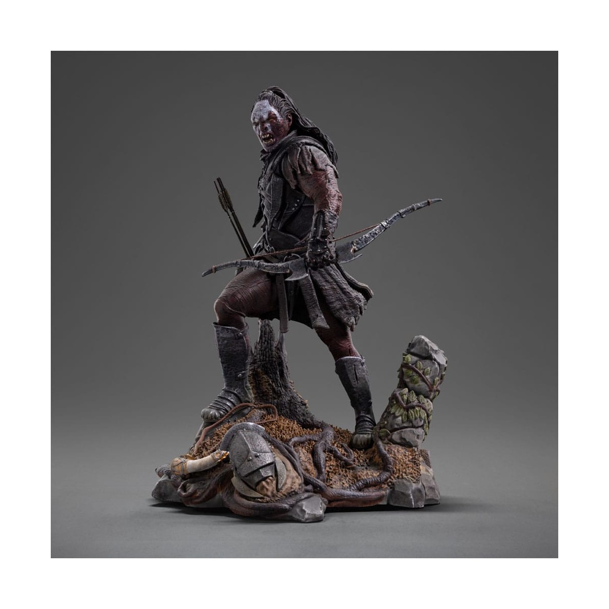 Iron Studios - Lurtz, capo Uruk-Hai - Il Signore degli Anelli - LOTR BDS Art Scala 1/10