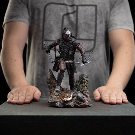 Iron Studios - Lurtz, capo Uruk-Hai - Il Signore degli Anelli - LOTR BDS Art Scala 1/10