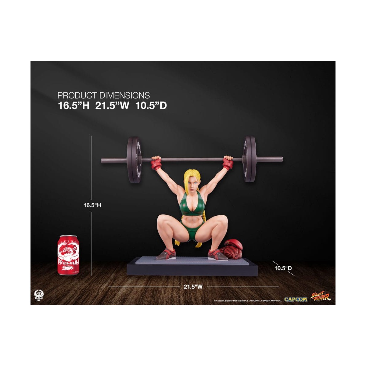 PCS - Street Fighter - Cammy: sollevamento pesi 1/4