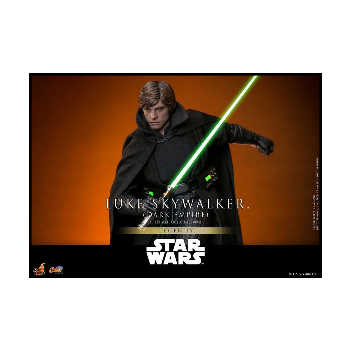 Hot Toys Star Wars - Impero Oscuro Luke Skywalker - Comic Masterpiece 1/6
