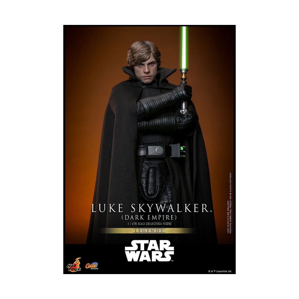Hot Toys Star Wars - Impero Oscuro Luke Skywalker - Comic Masterpiece 1/6