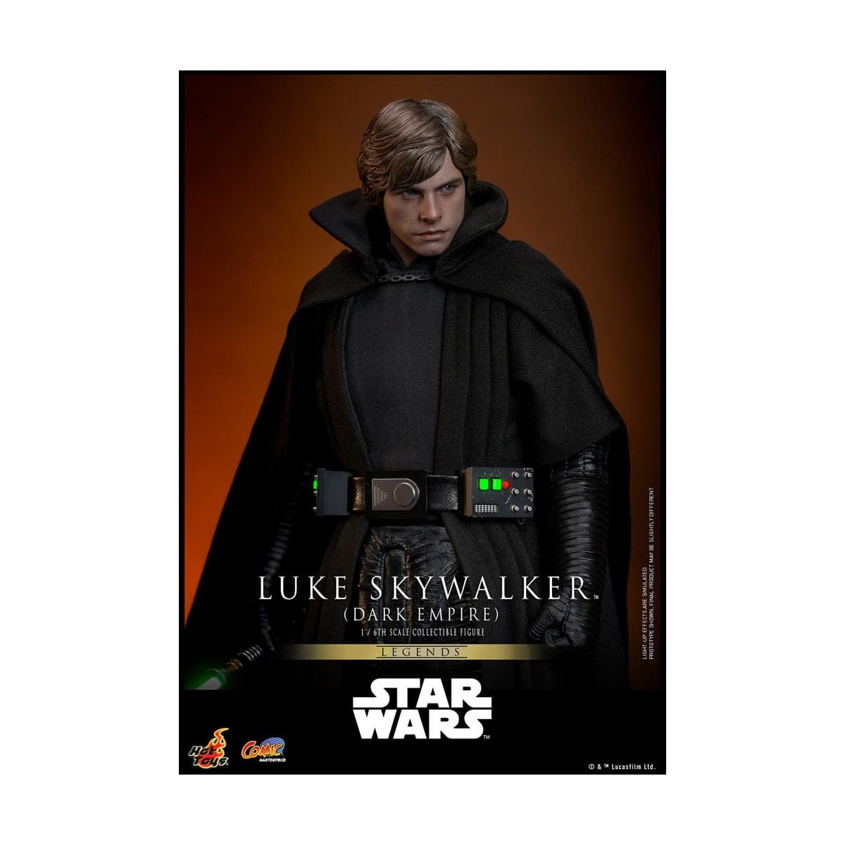 Hot Toys Star Wars - Impero Oscuro Luke Skywalker - Comic Masterpiece 1/6