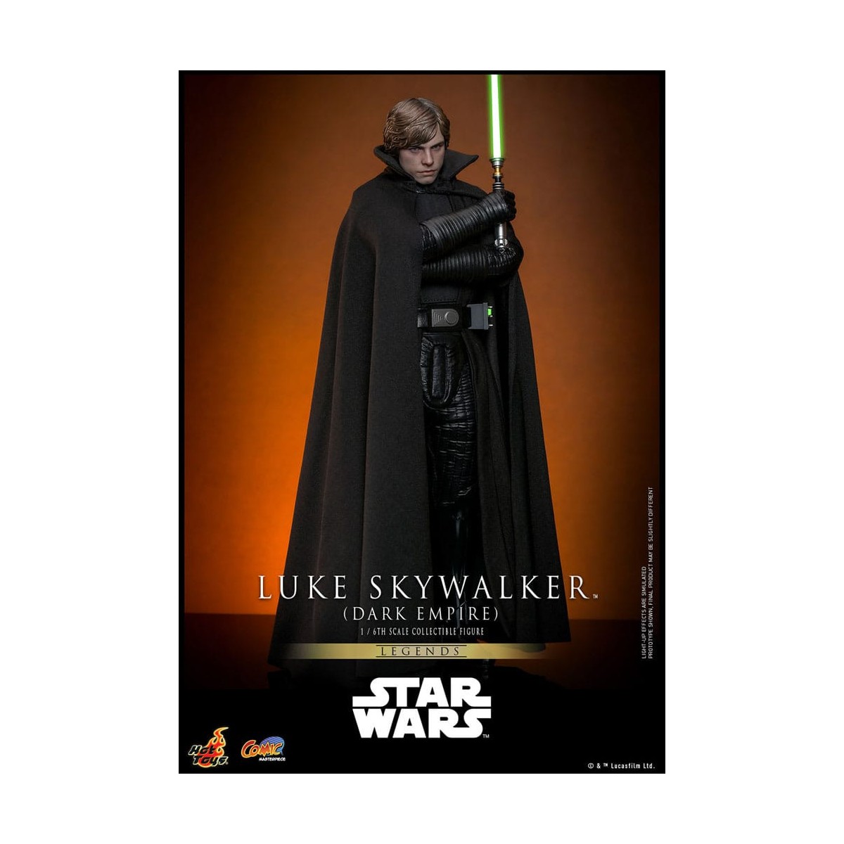 Hot Toys Star Wars - Impero Oscuro Luke Skywalker - Comic Masterpiece 1/6