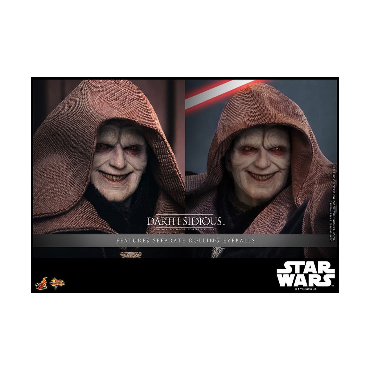 Hot Toys Star Wars - Darth Sidious MMS 1/6
