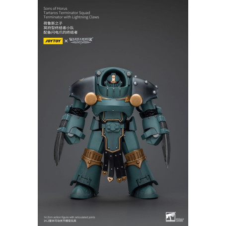JoyToy - Figli di Horus - Squadra di Terminator Tartaros con artigli da fulmine 1/18 - WH40K