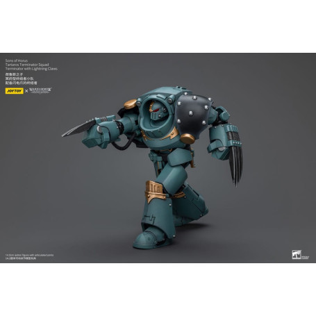 JoyToy - Figli di Horus - Squadra di Terminator Tartaros con artigli da fulmine 1/18 - WH40K