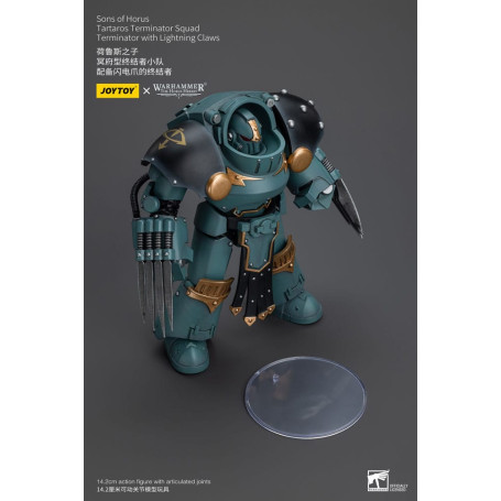 JoyToy - Figli di Horus - Squadra di Terminator Tartaros con artigli da fulmine 1/18 - WH40K
