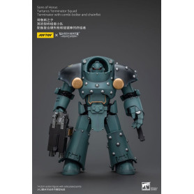JoyToy - Figli di Horus - Squadra di Terminator Tartaros con Combi-Bolter e Chainfist 1/18 - WH40K