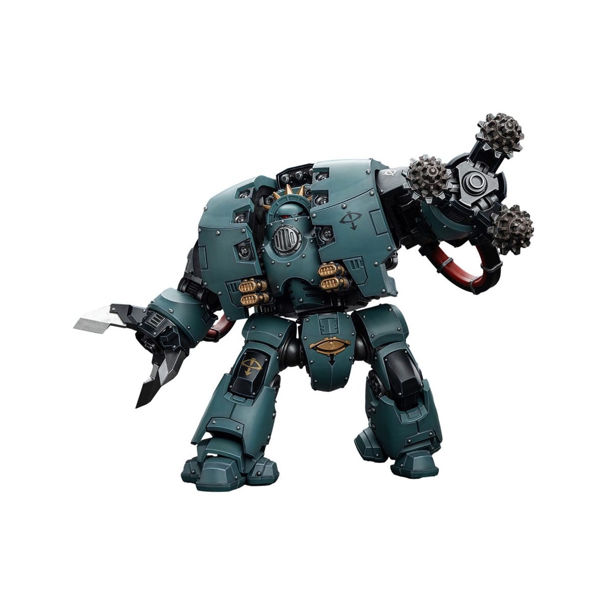 JoyToy Space Marine - Figli di Horus - Leviatano Dreadnought con trivelle d'assedio 1/18 - Warhammer 40K