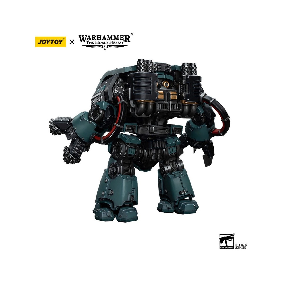JoyToy Space Marine - Figli di Horus - Leviatano Dreadnought con trivelle d'assedio 1/18 - Warhammer 40K
