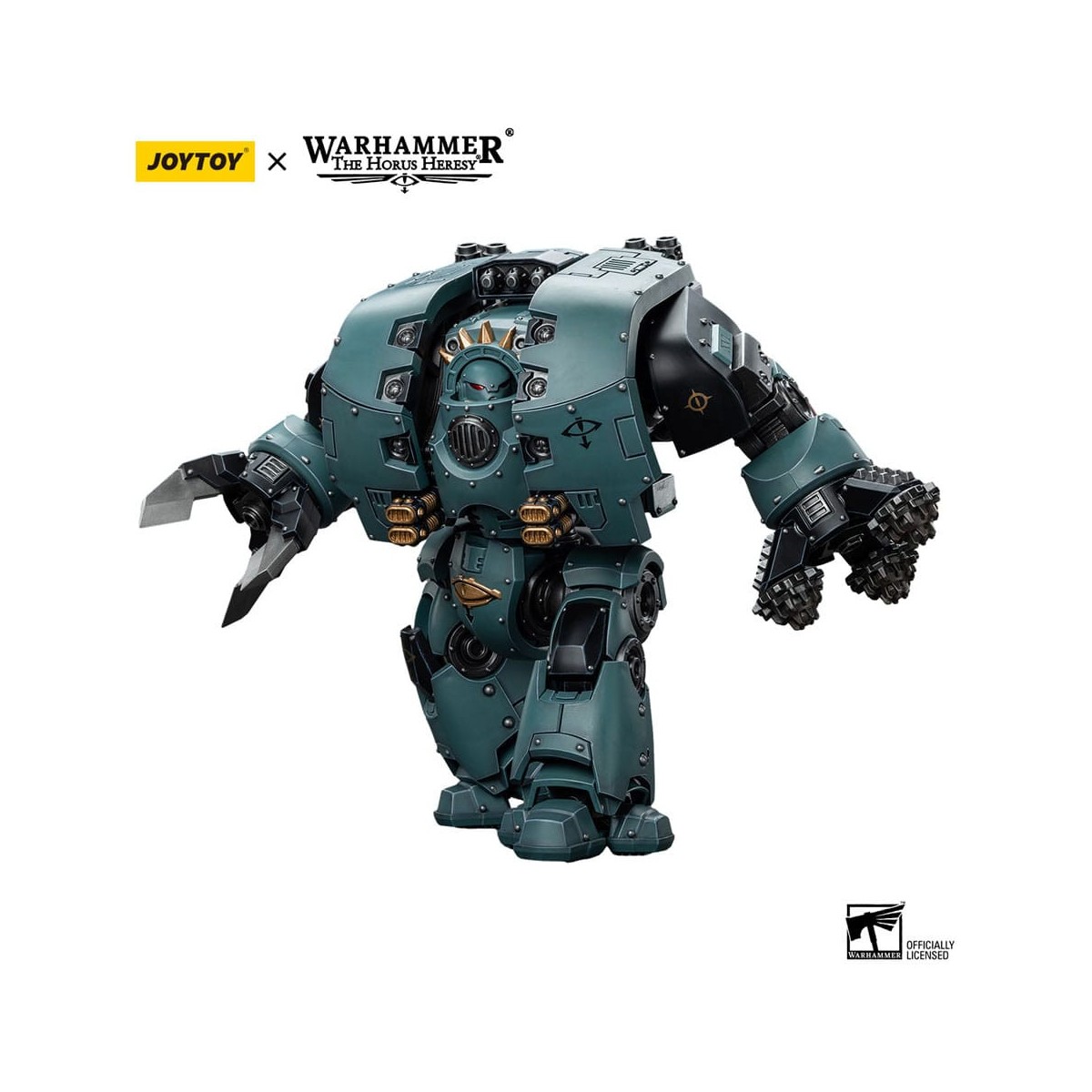 JoyToy Space Marine - Figli di Horus - Leviatano Dreadnought con trivelle d'assedio 1/18 - Warhammer 40K