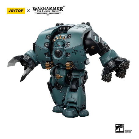 JoyToy Space Marine - Figli di Horus - Leviatano Dreadnought con trivelle d'assedio 1/18 - Warhammer 40K