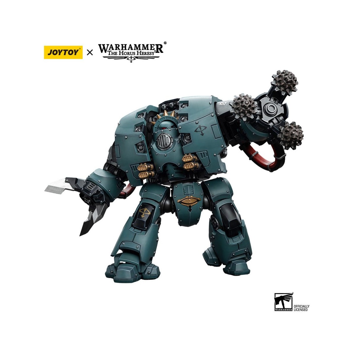 JoyToy Space Marine - Figli di Horus - Leviatano Dreadnought con trivelle d'assedio 1/18 - Warhammer 40K