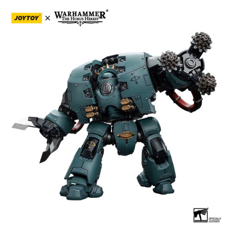 JoyToy Space Marine - Figli di Horus - Leviatano Dreadnought con trivelle d'assedio 1/18 - Warhammer 40K