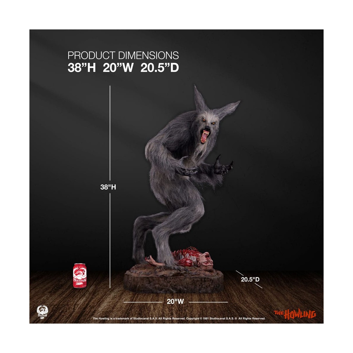 Premium Collectibles Studio PCS - THE HOWLING Serie Epica 1/3 - Howling