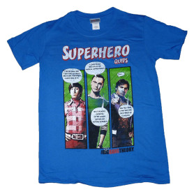 T-Shirt The Big Bang Theory Superhero / XXL