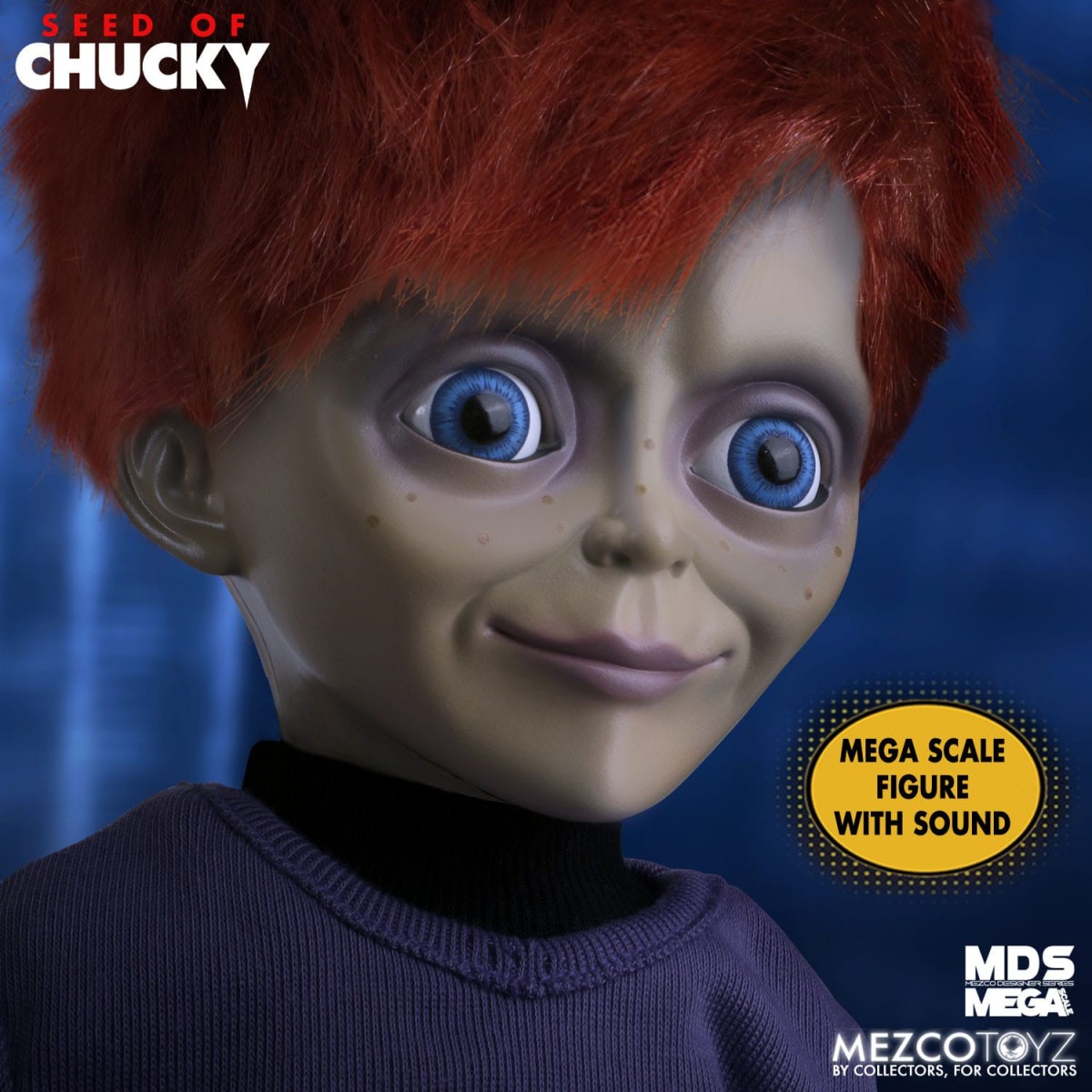 Mezco Son of Chucky - Seme di Chucky - Bambola parlante Glen - 38 cm
