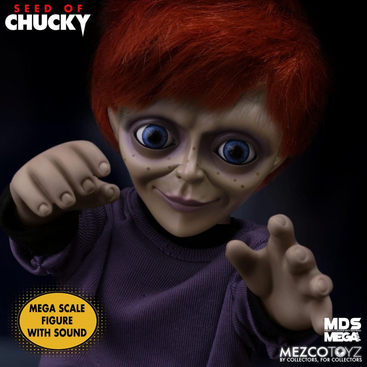 Mezco Son of Chucky - Seme di Chucky - Bambola parlante Glen - 38 cm